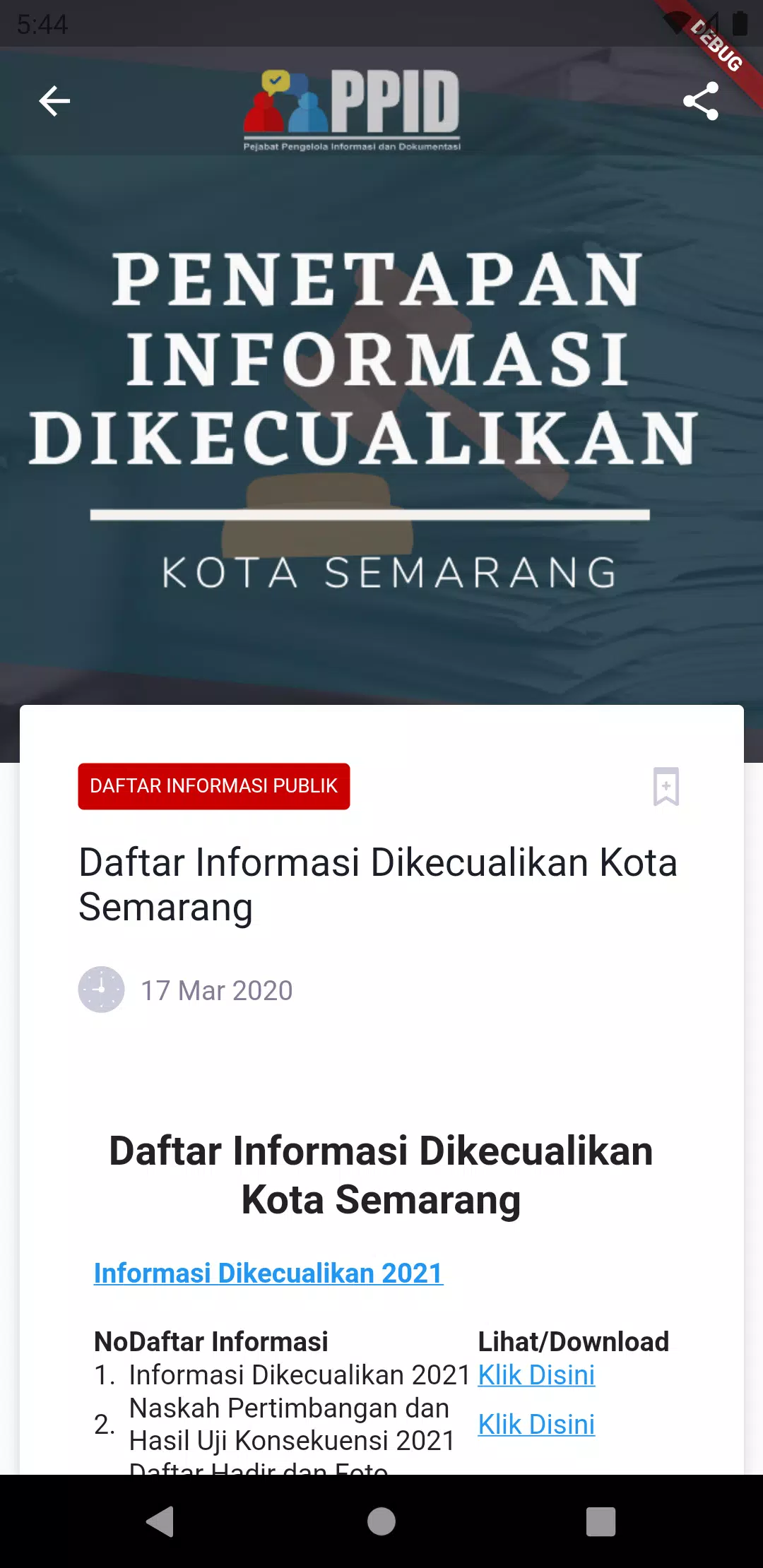 PPID Kota Semarang Screenshots
