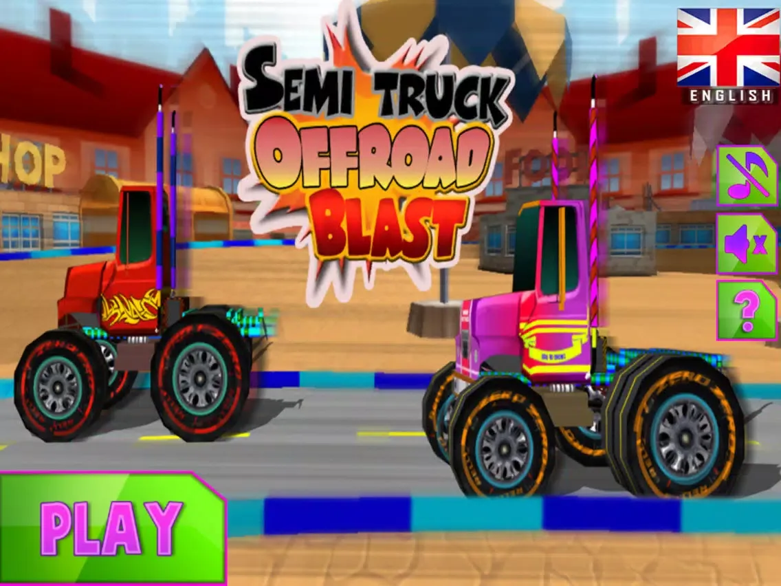 Semi Truck Offroad Blast iPad  Screenshots