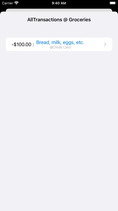 Money Budger Screenshots