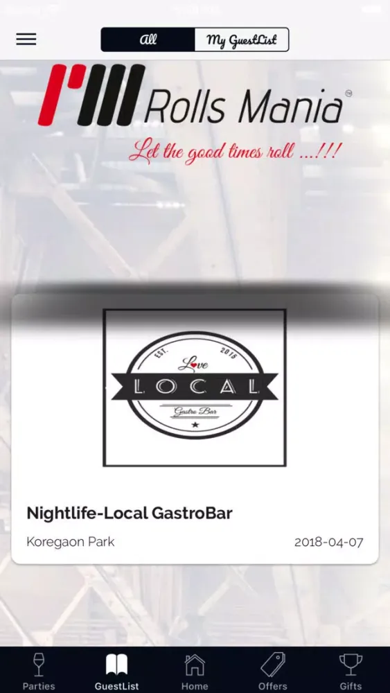OnDaGo Nightlife and Parties স্ক্রিনশট