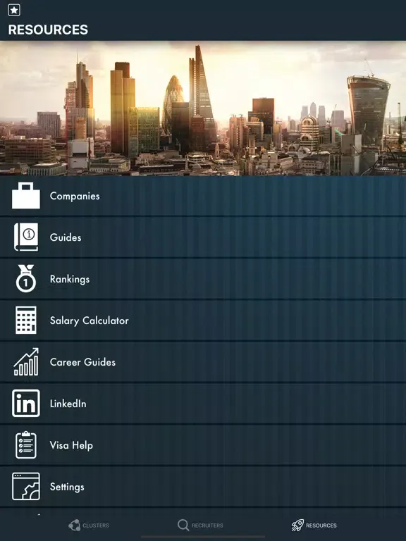 ภาพหน้าจอของ Job Search JobCorner iPad 