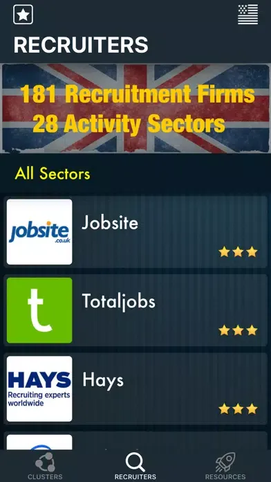 ภาพหน้าจอของ Job Search JobCorner