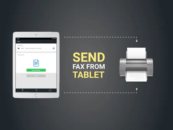 Capturas de tela do FAX online - Send FAX online iPad 