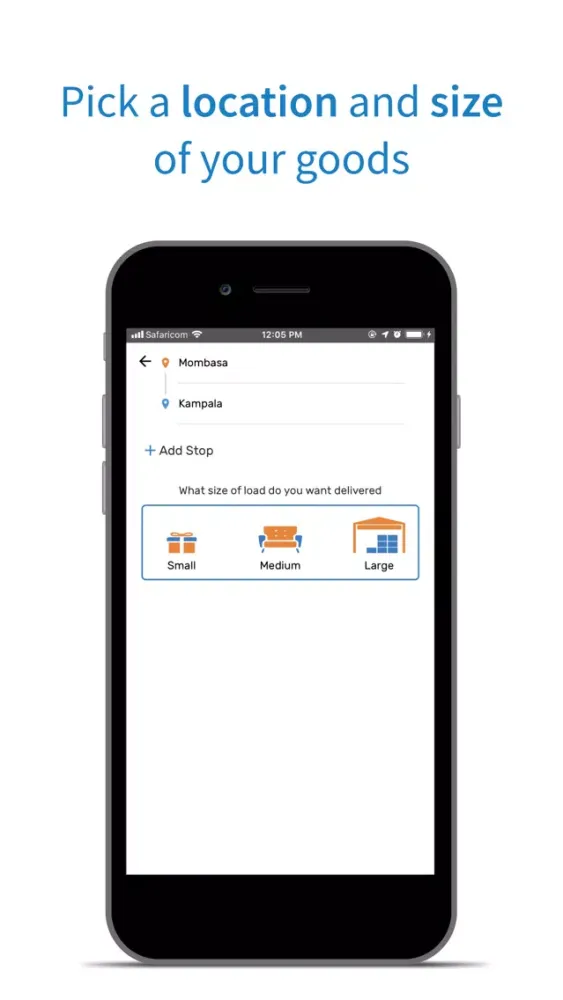 Zrzuty ekranu Sendy Transport