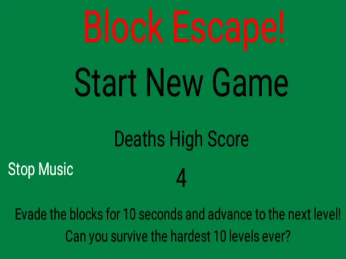 Captures d'écran de Solid Block Escape iPad 