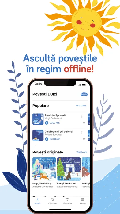ภาพหน้าจอของ Povești Dulci