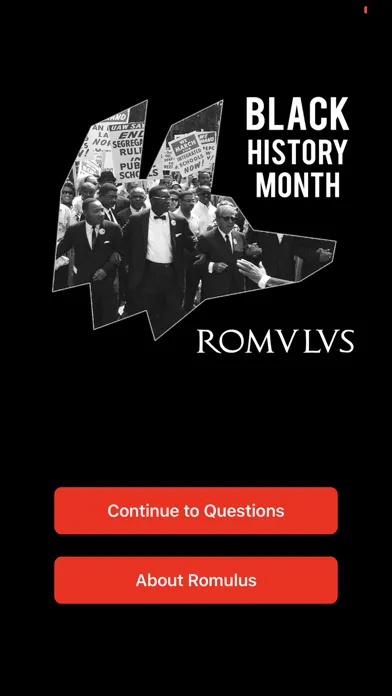 Captures d'écran de Black History Month