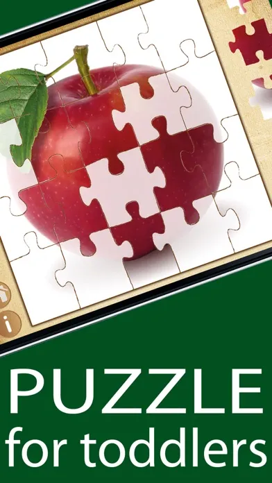 Vegetables & fruits Puzzles games for babies سکرین شاٹس