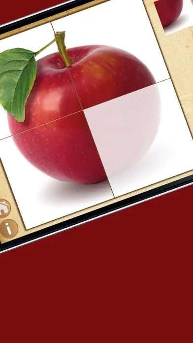 Vegetables & fruits Puzzles games for babies سکرین شاٹس