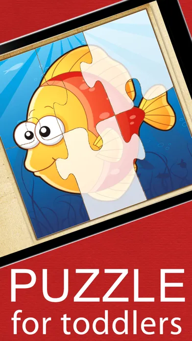 Marine Animals Puzzles  - Learning kids games 스크린샷