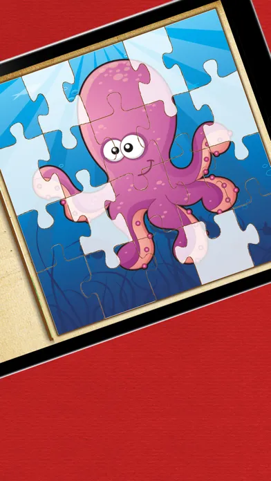 Marine Animals Puzzles  - Learning kids games 스크린샷