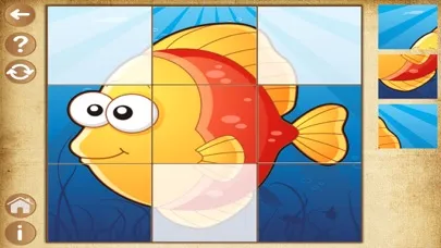 Marine Animals Puzzles  - Learning kids games 스크린샷