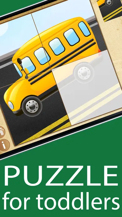 Tangkapan skrin Learning kids games - Puzzles for toddler boys app