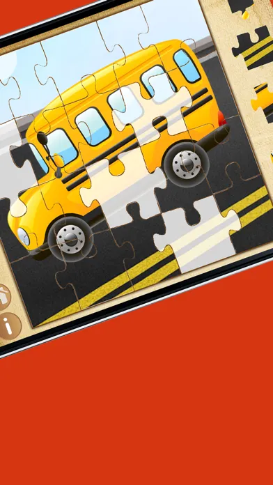 Tangkapan skrin Learning kids games - Puzzles for toddler boys app