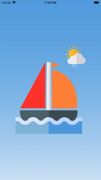 Capturas de tela do Marine meteorology