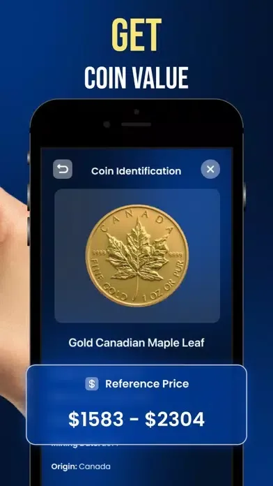 Capturas de pantalla de Coin Scanner - Coin Identifier
