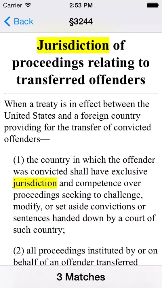 U.S.C. Title 18 - Crimes And Criminal Procedure স্ক্রিনশট