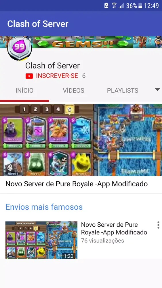 Clash of Server Screenshots