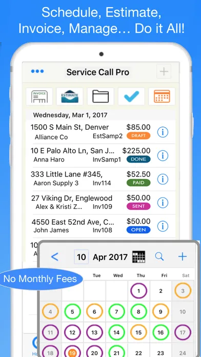 Service Call Pro Work Orders +应用截图