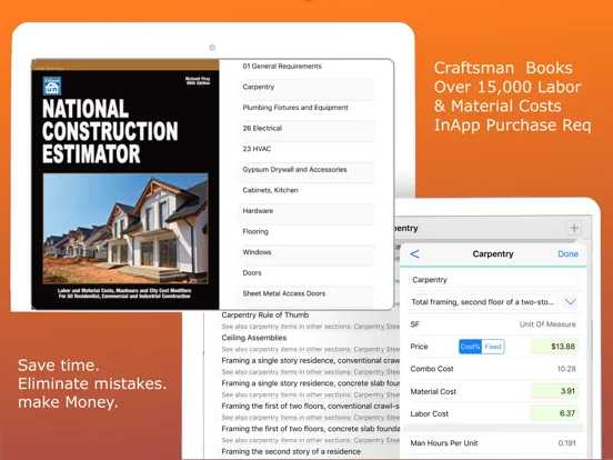 تصاویر Plumber Invoices & Estimates iPad 