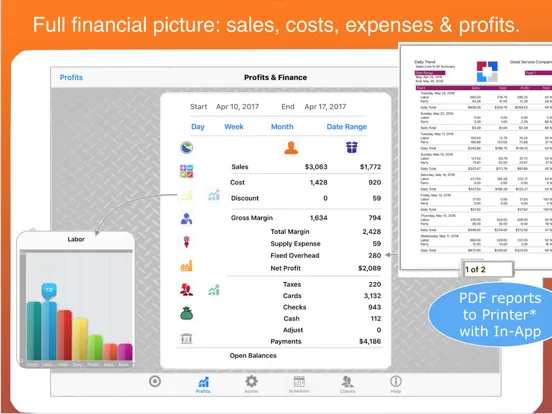 تصاویر Plumber Invoices & Estimates iPad 