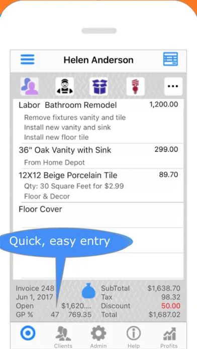 تصاویر Plumber Invoices & Estimates