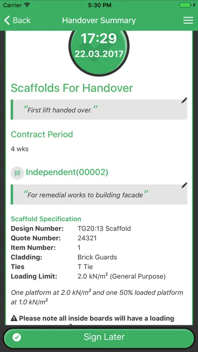 SMART Handover Ekran Görüntüleri