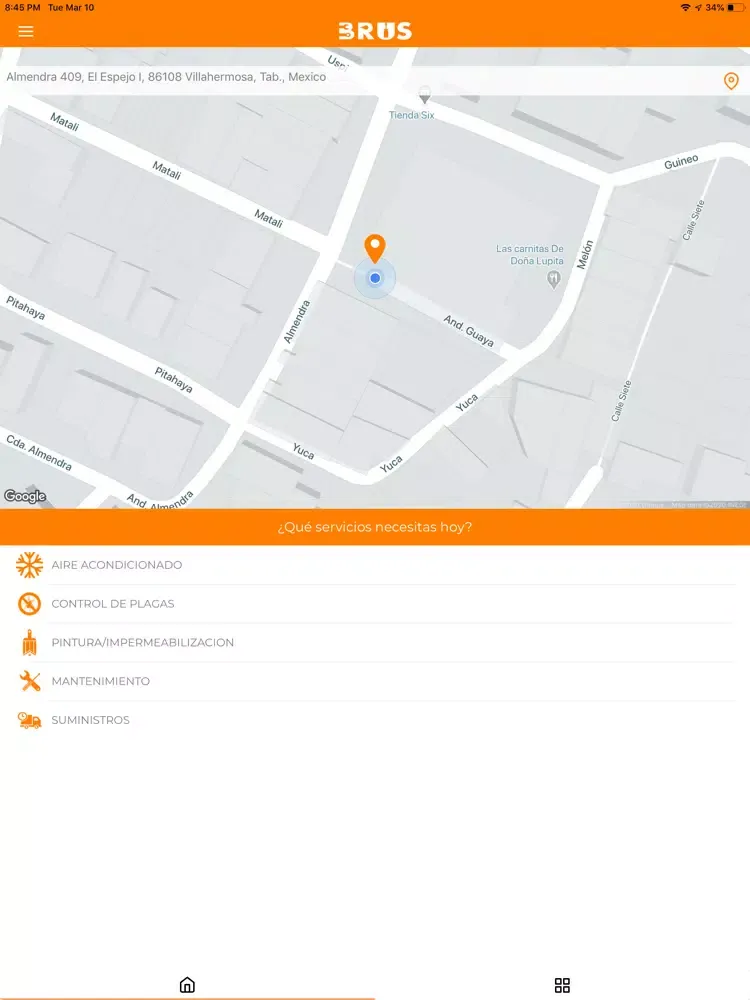 Zrzuty ekranu Brus iPad 