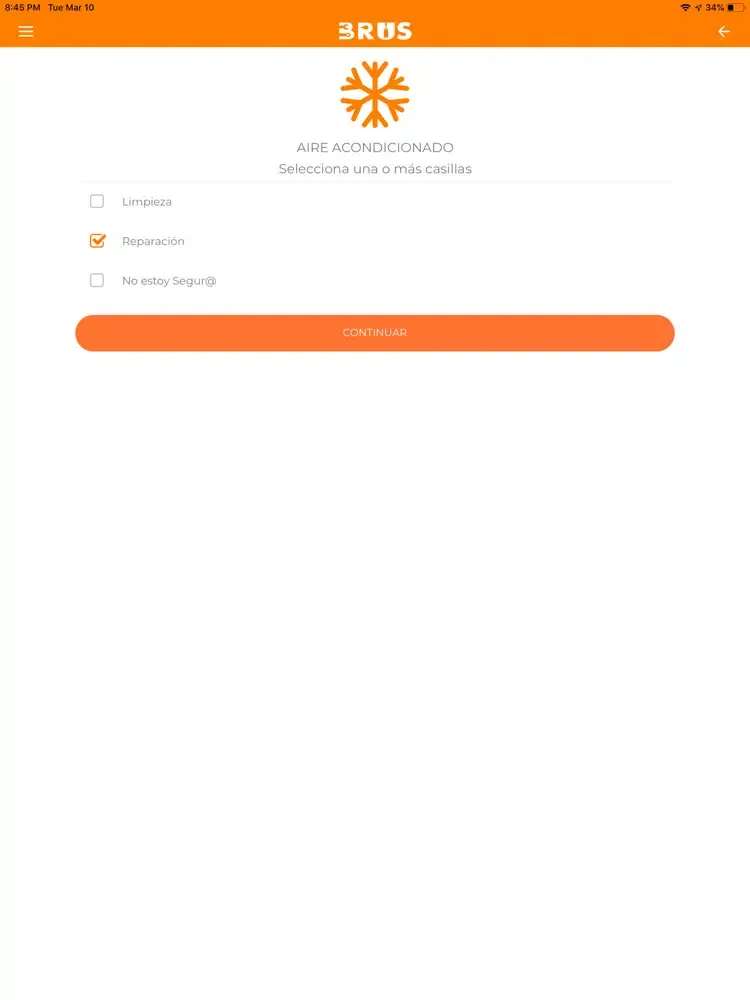 Zrzuty ekranu Brus iPad 