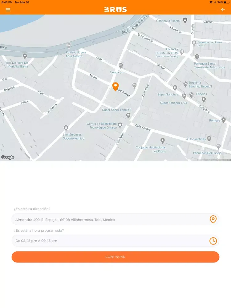 Zrzuty ekranu Brus iPad 