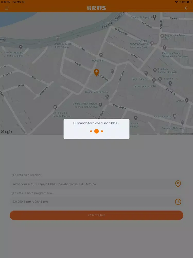 Zrzuty ekranu Brus iPad 