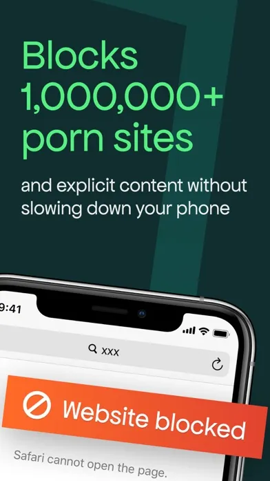 Zrzuty ekranu Shield Porn Blocker