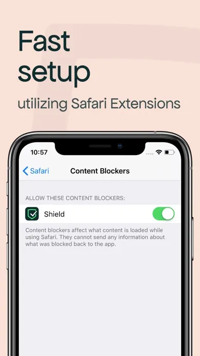 Zrzuty ekranu Shield Porn Blocker