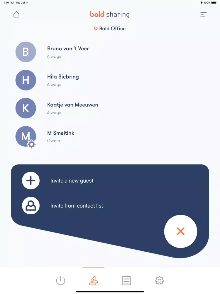 Zrzuty ekranu Bold Smart Lock PIN iPad 