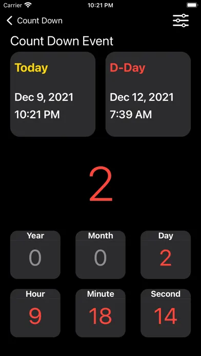 Day Counter : Count Down & Up 스크린샷