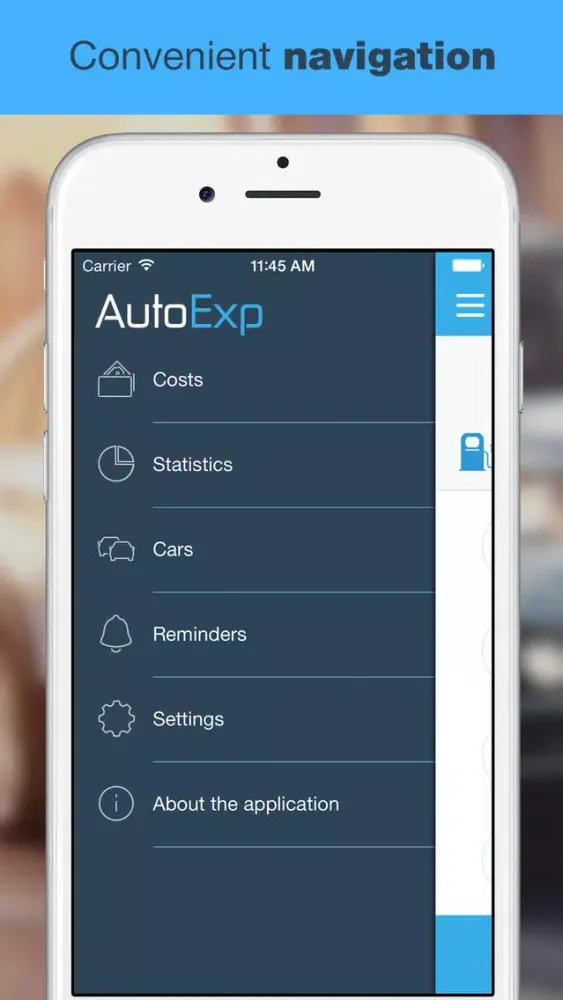 AutoExp: Car Expenses, Statistics, Reminders应用截图
