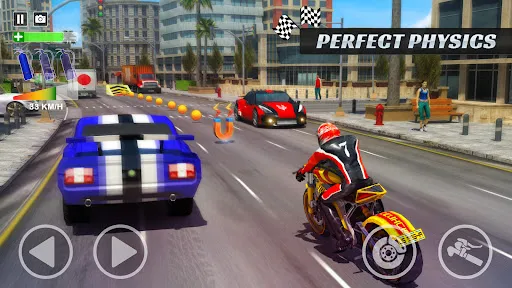 Tangkapan layar Turbo Racer - Bike Racing