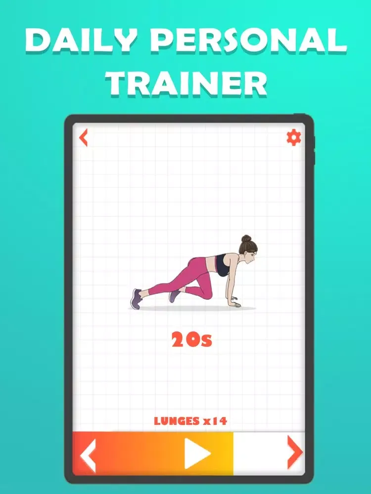 Capturas de tela do Women Workout: 30 Day Fitness iPad 
