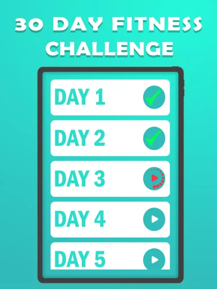Capturas de tela do Women Workout: 30 Day Fitness iPad 
