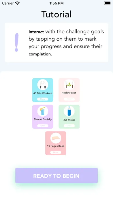 Capturas de tela do 75 Soft Challenge: 75 Days