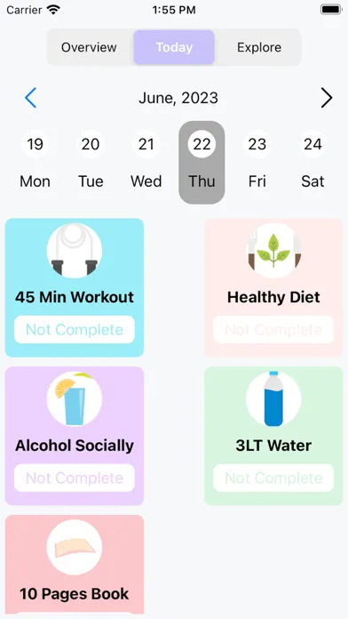 Capturas de tela do 75 Soft Challenge: 75 Days