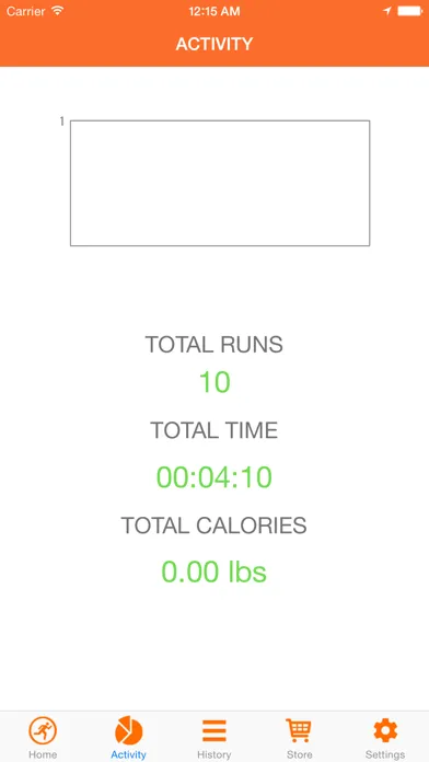 Captures d'écran de Running tracker & step tracker