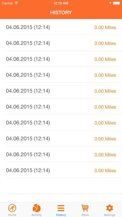 Captures d'écran de Running tracker & step tracker