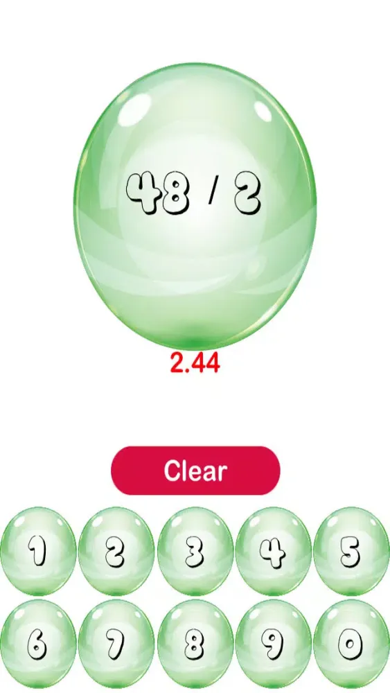 Bubble Maths - free (pro)应用截图