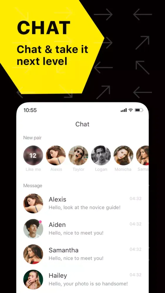 Tangkapan skrin Flipped - Meetup, Chat, Date