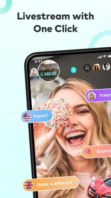 BIGO LIVE-Live Stream, Go Live Ekran Görüntüleri