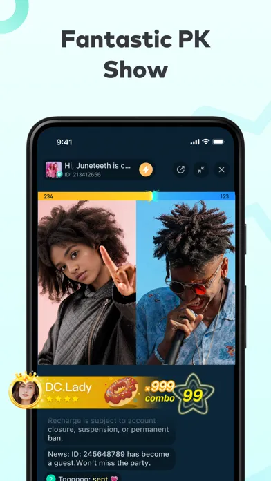 BIGO LIVE-Live Stream, Go Live Ekran Görüntüleri
