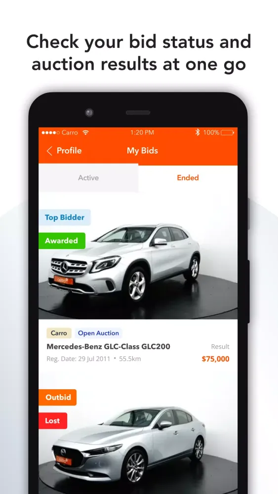 CARRO Wholesale Screenshots
