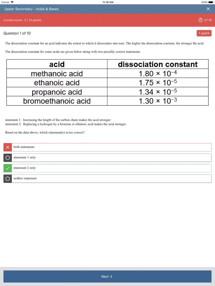QuizCr8 iPad  Ekran Görüntüleri