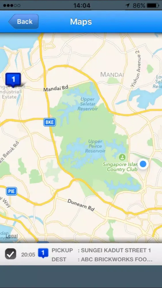 Capturas de tela do ComfortDelGro Driver Job Bid